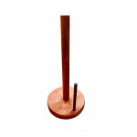 Sunny Daze Handcrafted Mahogany Hardwood Paper Towel Holder - Center pole diameter 2.5cm