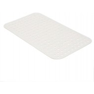 Home Basics Diamond Bath Mat, White