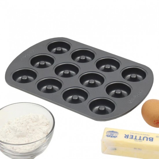 Shop quality Baker’s Secret Essentials 12-Cavity Non-Stick Steel Mini Donut Pan in Kenya from vituzote.com Shop in-store or online and get countrywide delivery!