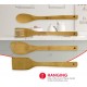 Shop quality Home Basics 5 Piece Bamboo Utensil Set with Sculptural Holder, Natural in Kenya from vituzote.com Shop in-store or online and get countrywide delivery!