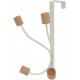 Shop quality Home Basics Over The Door Hook with Wooden Accents, White in Kenya from vituzote.com Shop in-store or online and get countrywide delivery!