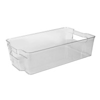 Home Basics Multi-Purpose Acrylic Storage Container Bin for Fridge Freezer or Pantry