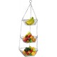 Shop quality Home Basics 3 Tier Wire Hanging Round Fruit Basket, Chrome Finish in Kenya from vituzote.com Shop in-store or online and get countrywide delivery!