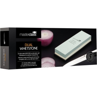 Master Class High Performance Whetstone, 400/1000 Grit Combination - Hones & Sharpens Knives