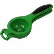 Home Basics Enamel Steel Lime Squeezer with Grip Handle, Green