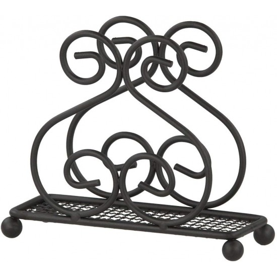 Shop quality Home Basics Scroll Collection Steel Napkin Holder, Black in Kenya from vituzote.com Shop in-store or online and get countrywide delivery!