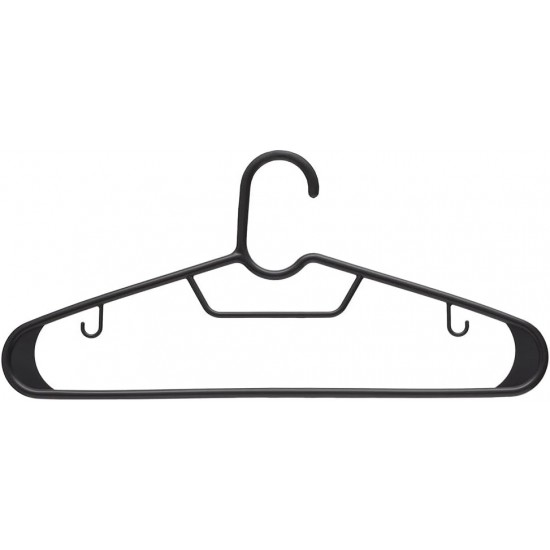 Shop quality Home Basics 6-Piece Plastic Hangers, Black in Kenya from vituzote.com Shop in-store or online and get countrywide delivery!