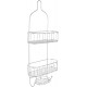 Shop quality Home Basics Unity 2 Tier Shower Caddy with Bottom Hooks and Center Soap Dish Tray in Kenya from vituzote.com Shop in-store or online and get countrywide delivery!