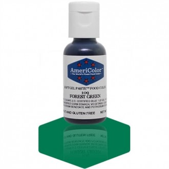 Americolor Forest Green Soft Gel Paste Food Color, 22 ml