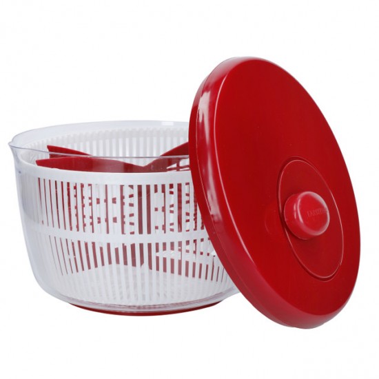 Shop quality Farberware Fresh Divided Salad Spinner / Salad Bowl with Lid, Plastic, 24.5 cm (9.5") - Red in Kenya from vituzote.com Shop in-store or online and get countrywide delivery!