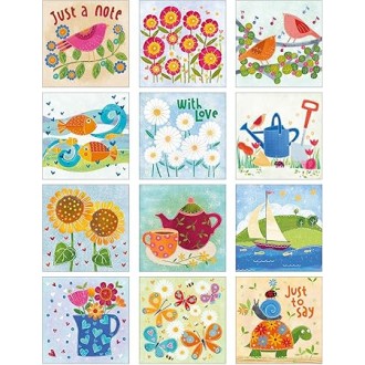 Just Cards Direct Blank Greetings Card Assorted