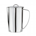 Arthur Krupp Mirror Polished Stainless Steel Tea Pot with Spout Strainer, 600 ml