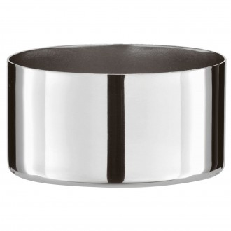 Arthur Krupp Mirror Polished Stainless Steel Sugar Bowl without Cover