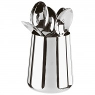 Arthur Krupp Mirror Polished Stainless Steel Tea Spoon Holder