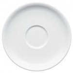 Arthur Krupp Rotondo Porcelain Saucer, White, 14 cm