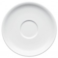 Arthur Krupp Rotondo Porcelain Saucer, White, 14 cm