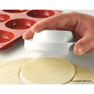 Silikomart Dough Cutter & Press For Biscuits, cake and Tartellet,11cm