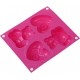 Shop quality SilikoMart Happy Sweetie Small Teddy Bear and Heart Shape Silicone Mould - Fuchsia in Kenya from vituzote.com Shop in-store or online and get countrywide delivery!