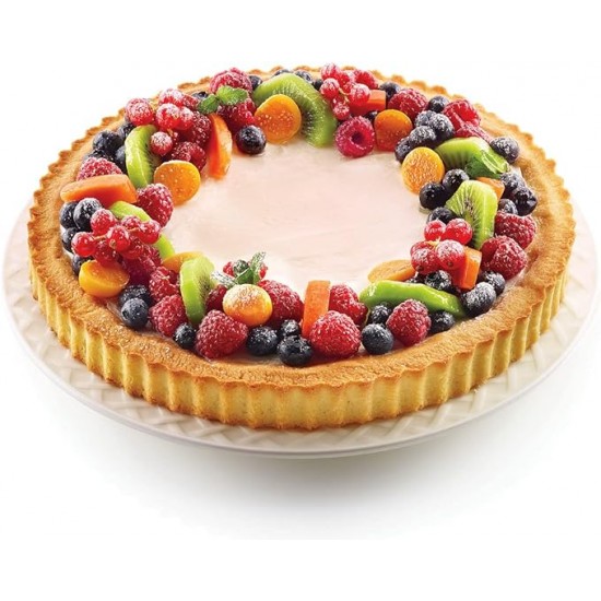 Shop quality SilikoMart Silicone Classic Collection Flan/Tart Pan, 9.5-Inch in Kenya from vituzote.com Shop in-store or online and get countrywide delivery!