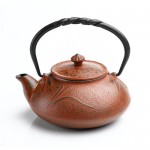 Rosseto Japanese-Style Cast Iron Infuser TeaPot, 550ml - Brown