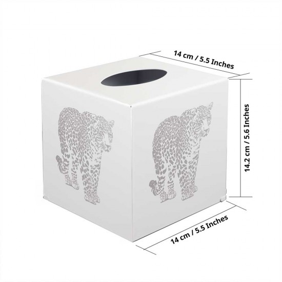 Shop quality Zuri Leopard Design Tissue Box Cover, White in Kenya from vituzote.com Shop in-store or online and get countrywide delivery!