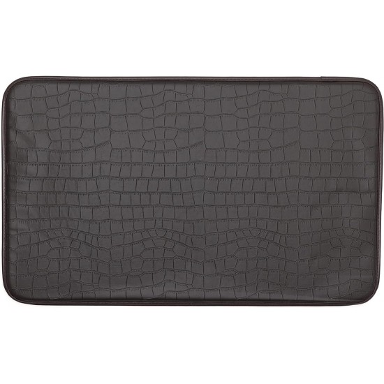 Shop quality Kittrich Stephan Roberts Anti-Fatigue Kitchen Faux Leather Non-Skid Cushioned Comfort Mat, 18" x 30", Crocodile Dark Brown in Kenya from vituzote.com Shop in-store or online and get countrywide delivery!