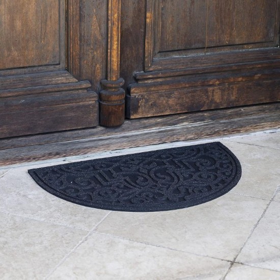 Shop quality Kittrich Stephan Roberts  Recycled Rubber Doormat Eco-Friendly Decorative Floor Mat, 18   x 30  , Gibraltar Scroll in Kenya from vituzote.com Shop in-store or online and get countrywide delivery!