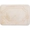 Kittrich Stephen Roberts Luxurious Memory Foam Bath Mat with Water Shield Technology, 17" x 24", Antique White