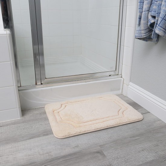 Shop quality Kittrich Stephen Roberts Luxurious Memory Foam Bath Mat with Water Shield Technology, 17" x 24", Antique White in Kenya from vituzote.com Shop in-store or online and get countrywide delivery!