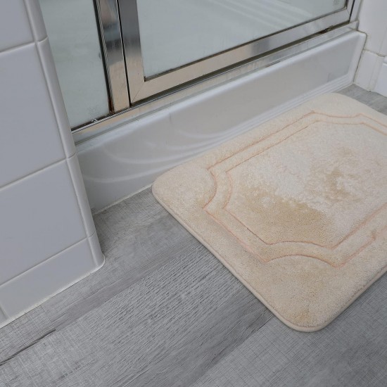 Shop quality Kittrich Stephen Roberts Luxurious Memory Foam Bath Mat with Water Shield Technology, 17" x 24", Antique White in Kenya from vituzote.com Shop in-store or online and get countrywide delivery!