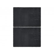 Creative Tops Naturals Pack Of 2 Slate Placemats