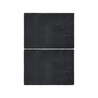 Creative Tops Naturals Pack Of 2 Slate Placemats