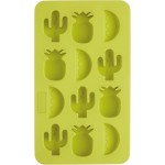 BarCraft Novelty Silicone Ice Cube Tray With Tropical Shapes, 22 x 13 cm x 2 cm