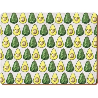 Creative Tops Lets Avocuddle Pack Of 4 Placemats, 29 x 21.5 cm