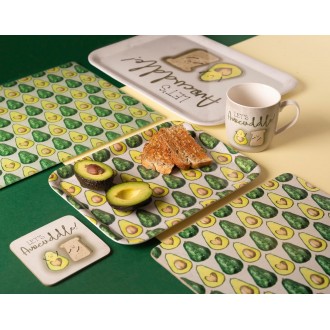 Creative Tops Lets Avocuddle Pack Of 4 Placemats, 29 x 21.5 cm