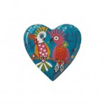 Maxwell & Williams Love Hearts Chatter Heart Plate, 15.5cm 