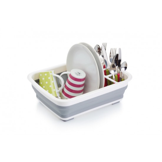 Shop quality Kitchen Craft Collapsible Dish Drainer Rack Ideal for Small Kitchens and Camping, White, 37.5 x 29.5 cm in Kenya from vituzote.com Shop in-store or online and get countrywide delivery!