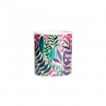 KitchenCraft Espresso Mug Exotic Leaves Design