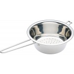 Kitchen Craft Stainless Steel Long Handled Colander, 20cm 