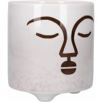 Kitchen Craft Mini Ceramic Planter with Terracotta Face Design