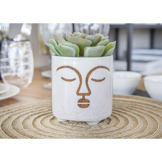 Shop quality Kitchen Craft Mini Ceramic Planter with Terracotta Face Design in Kenya from vituzote.com Shop in-store or online and get countrywide delivery!