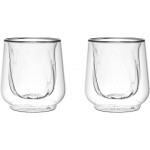 La Cafetière 2pc Siena Double-Walled Cortado Glasses, 135ml