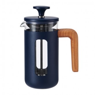 La Cafetière Pisa 3-Cup Cafetiere, 350ml , Navy