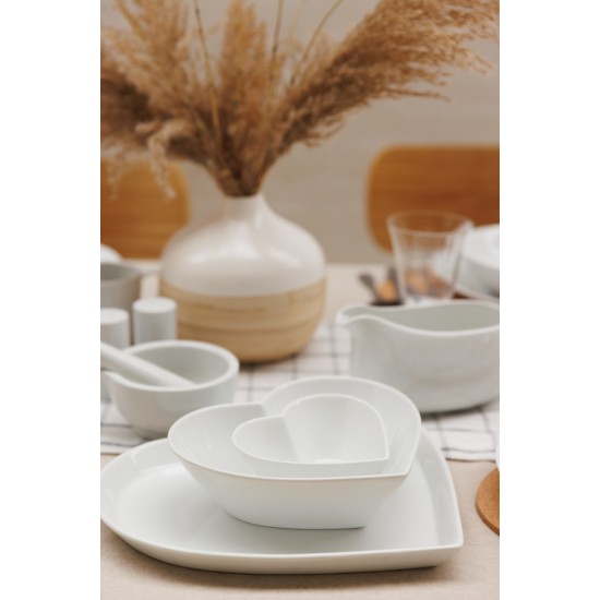 Shop quality Mikasa Chalk Porcelain Heart Small Serving Bowl, 13cm, White in Kenya from vituzote.com Shop in-store or online and get countrywide delivery!