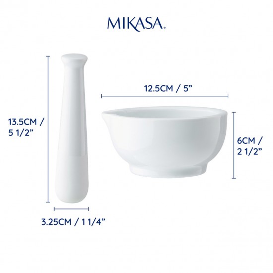 Shop quality Mikasa Chalk Porcelain Pestle and Mortar, White in Kenya from vituzote.com Shop in-store or online and get countrywide delivery!