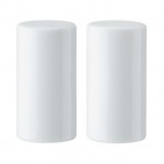 Mikasa Chalk Porcelain Salt and Pepper Shakers, 8cm, White