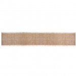 Mikasa Frayed Jute Table Runner, Natural, 230 x 33cm