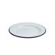 Shop quality Neville Genware Enamel Wide Rim Plate White & Blue, 20cm in Kenya from vituzote.com Shop in-store or online and get countrywide delivery!