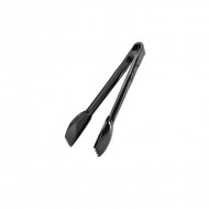 Neville Genware Polycarbonate Salad Tongs, 9" Black 