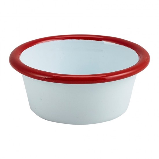 Shop quality Neville Genware Enamel Ramekin White with Red Rim, 8cm, 90ml in Kenya from vituzote.com Shop in-store or online and get countrywide delivery!